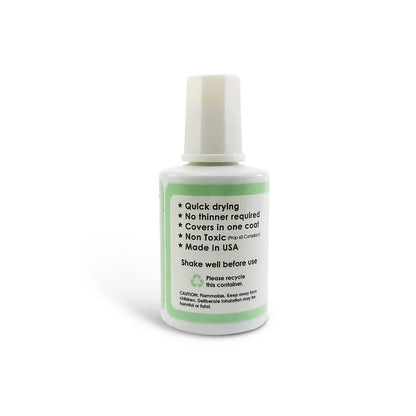 aero green correction fluid, back side