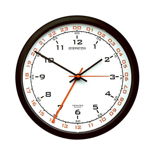 Zulu Time Wall Clock White Face