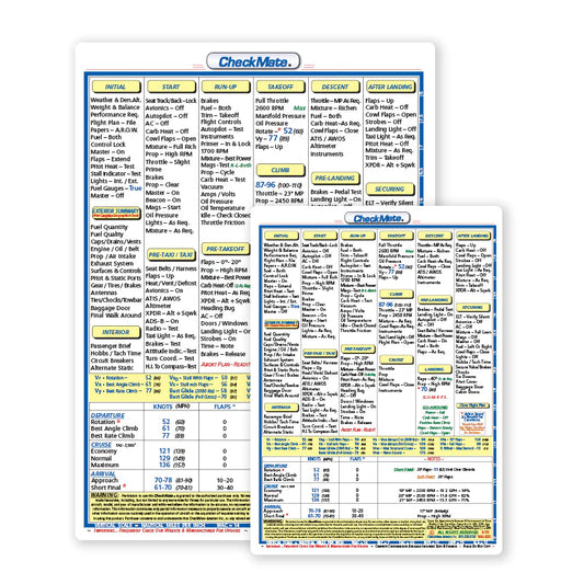 Checkmate Cessna 172S G1000 Checklist