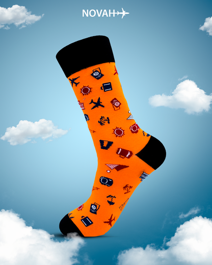 Orange Socks